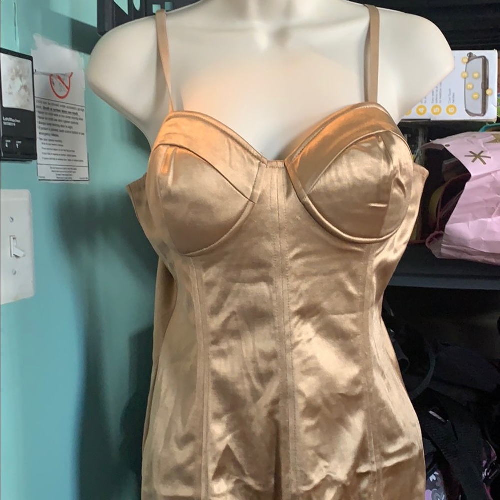 Golden Glam Dress
